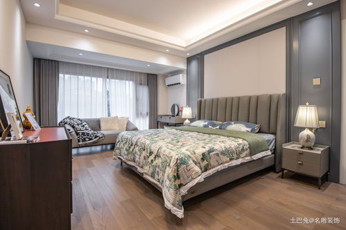 380平美式田園別墅豪宅裝修效果案例 優雅實用，溫柔輕奢